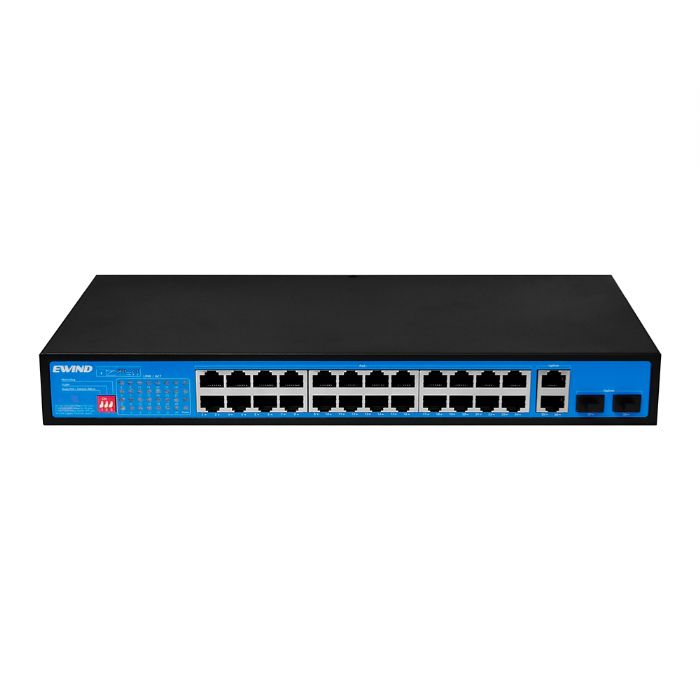 24*GE PoE+ 2*GE +2*GF SFP Unmanaged PoE Switch(300W)