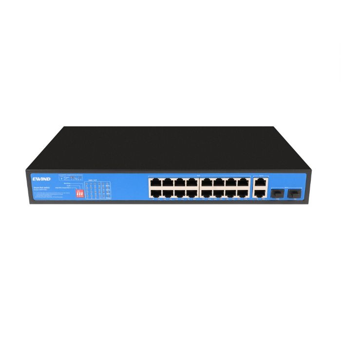 16*GE PoE+ 2*GE +2*GF SFP Unmanaged PoE Switch(300W)